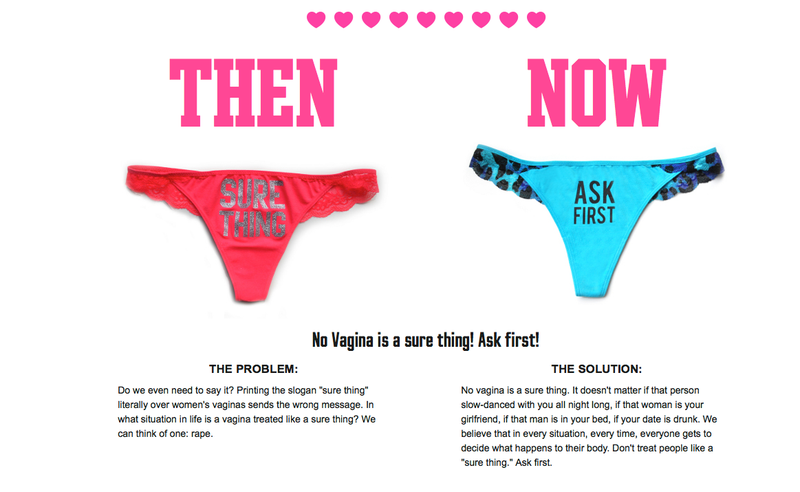 Illustration for article titled No, Victoria's Secret Does Not Have a New Line of Anti-Rape Panties